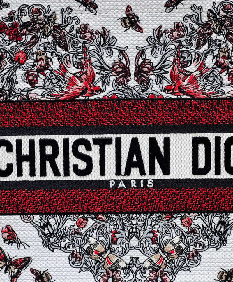 Christian Dior Medium Dior Book Tote M1286 Red